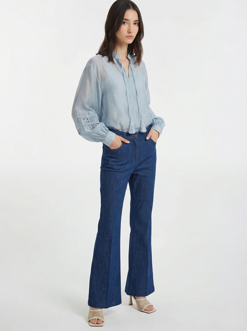 Zestaw Granatowy Boho - Casual Look