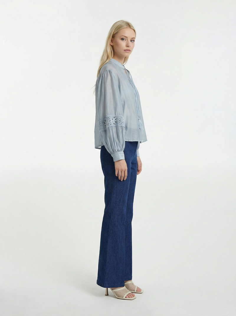 Zestaw Granatowy Boho - Casual Look