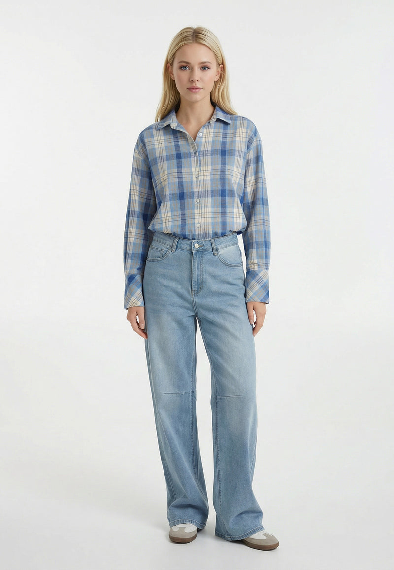 Zestaw Blekitny Luz - Casual Look