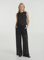 Zestaw Czarna Koronka - Night Look Premium