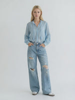 Zestaw Błękitna Swoboda - Casual Look